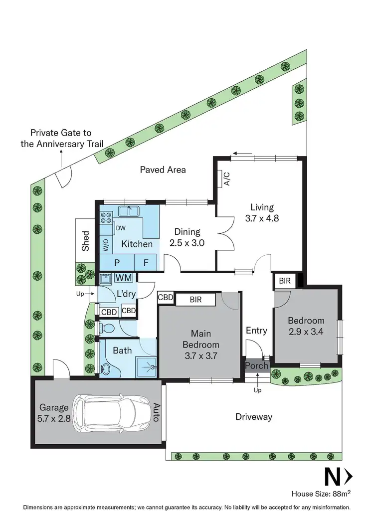 Floorplan of Homely unit listing, 7/25 Barnsbury Road, Deepdene VIC 3103