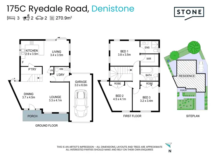 Floorplan of Homely house listing, 175C Ryedale Road, Denistone NSW 2114