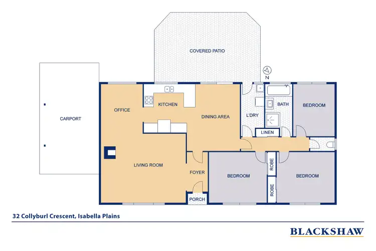 Floorplan of Homely house listing, 32 Collyburl Crescent, Isabella Plains ACT 2905