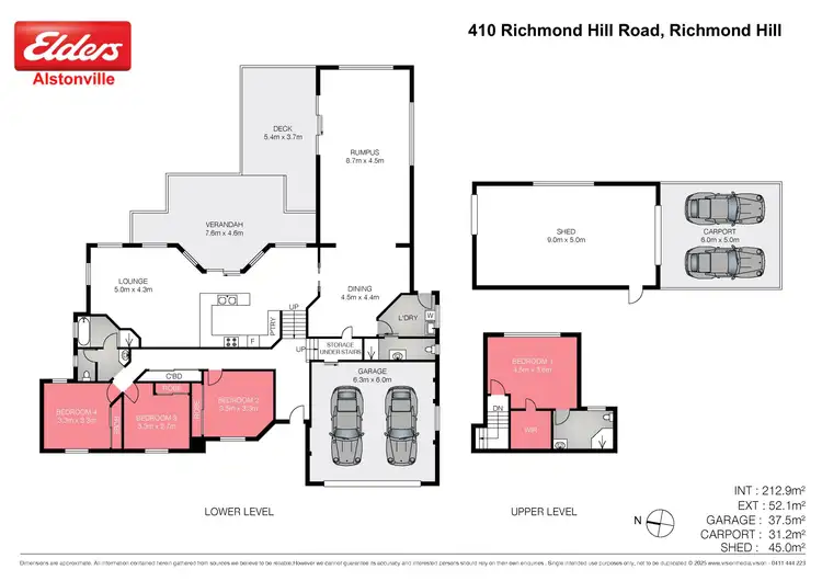 Floorplan of Homely house listing, 410 Richmond Hill Road, Richmond Hill NSW 2480