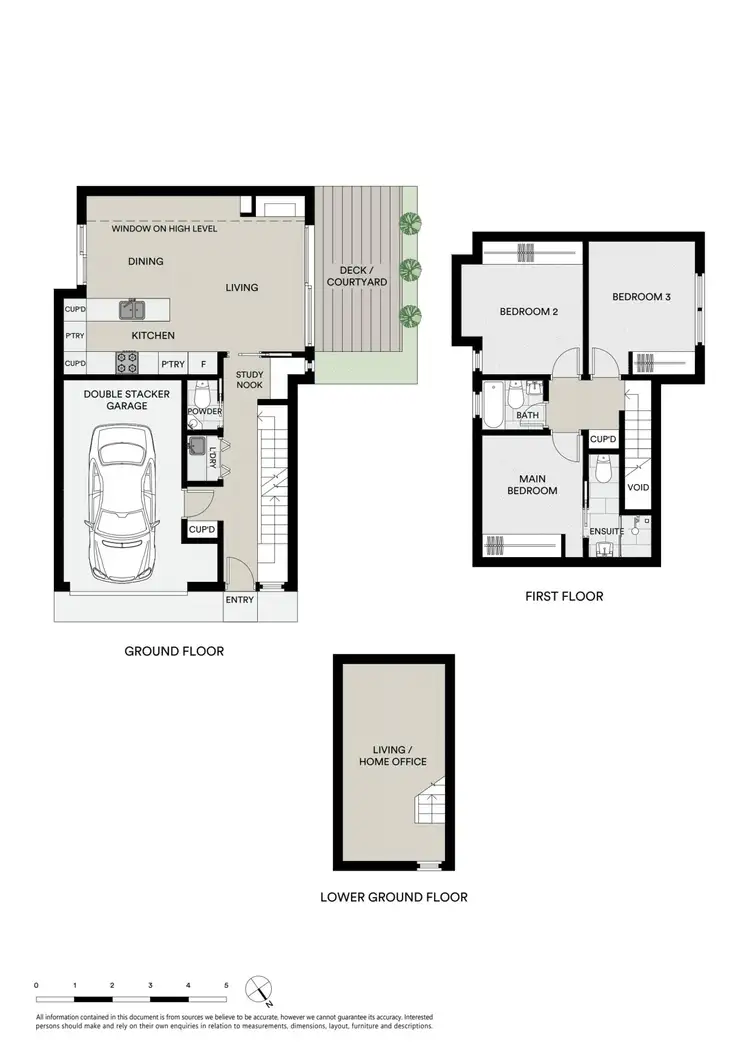 Floorplan of Homely townhouse listing, 2E Wilton Grove, Elwood VIC 3184