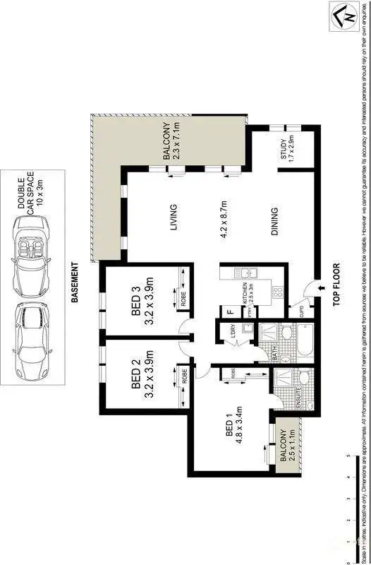 Floorplan of Homely unit listing, 18/50 Nijong Drive, Pemulwuy NSW 2145