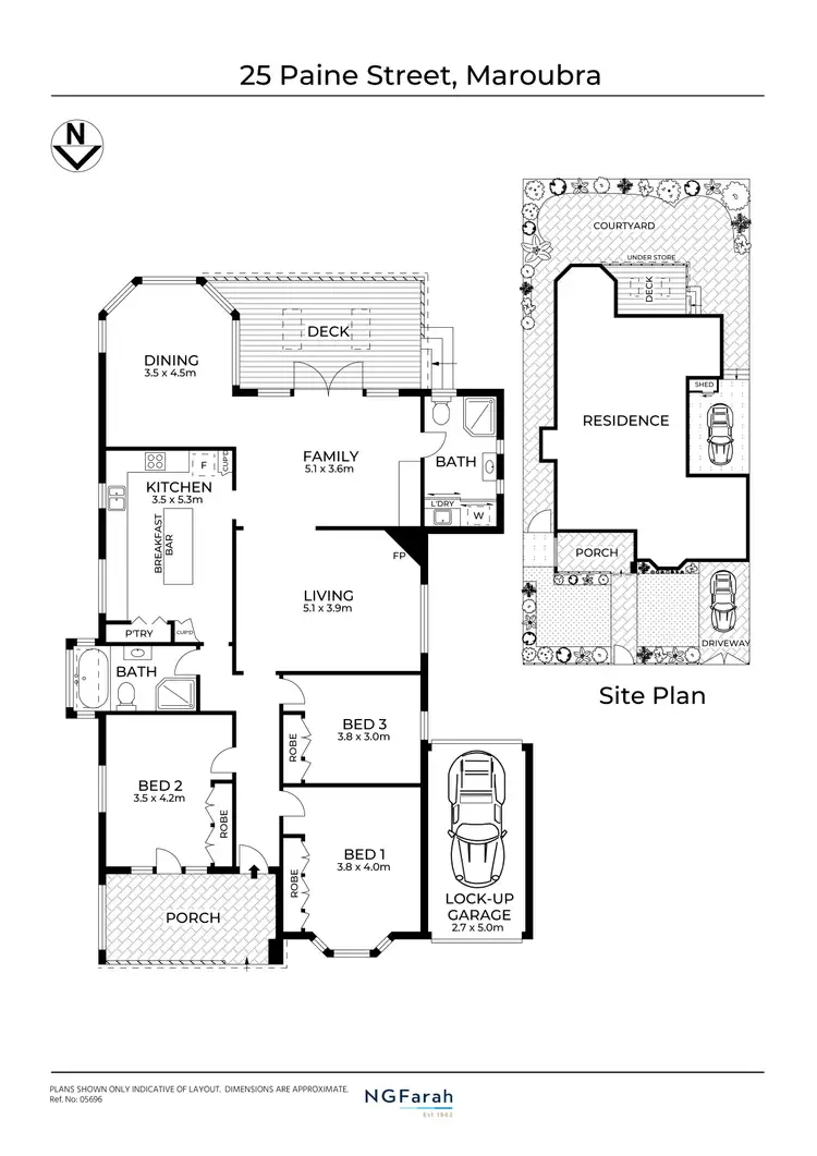 Floorplan of Homely house listing, 25 Paine Street, Maroubra NSW 2035