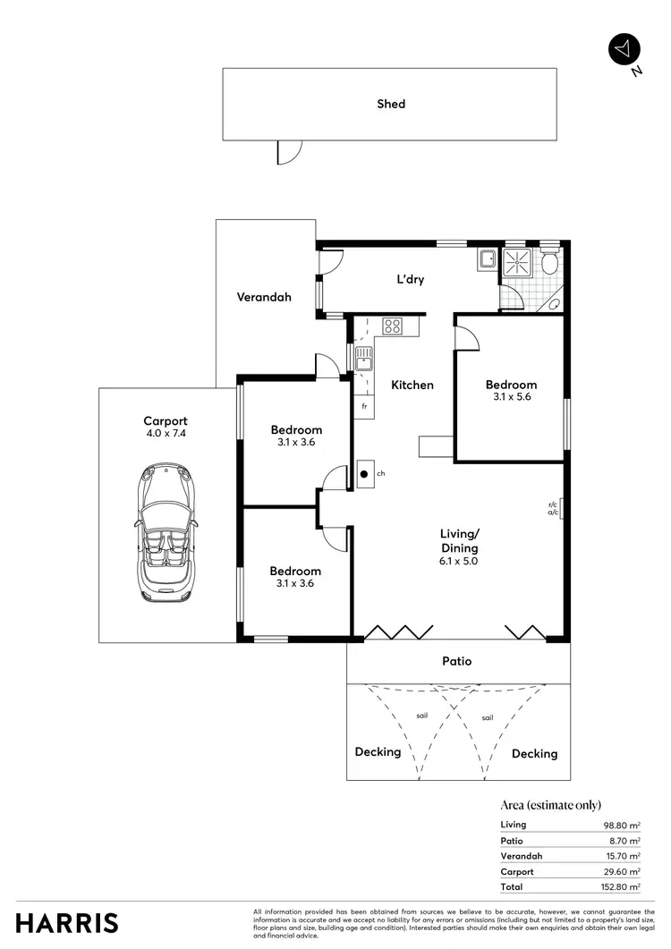 Floorplan of Homely house listing, 1 Sidmouth Street, Goolwa SA 5214