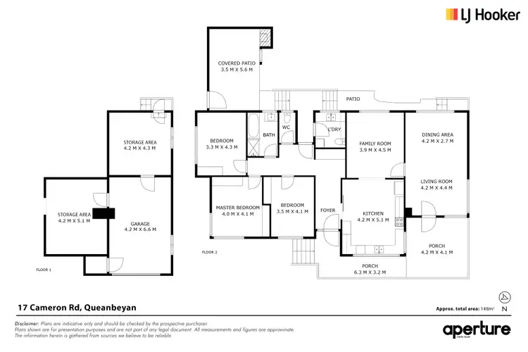 Floorplan of Homely house listing, 17 Cameron Road, Queanbeyan NSW 2620