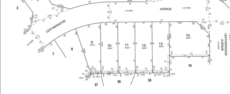 Floorplan of Homely land listing, LOT 11, 1375 Camden Valley Way, Leppington NSW 2179