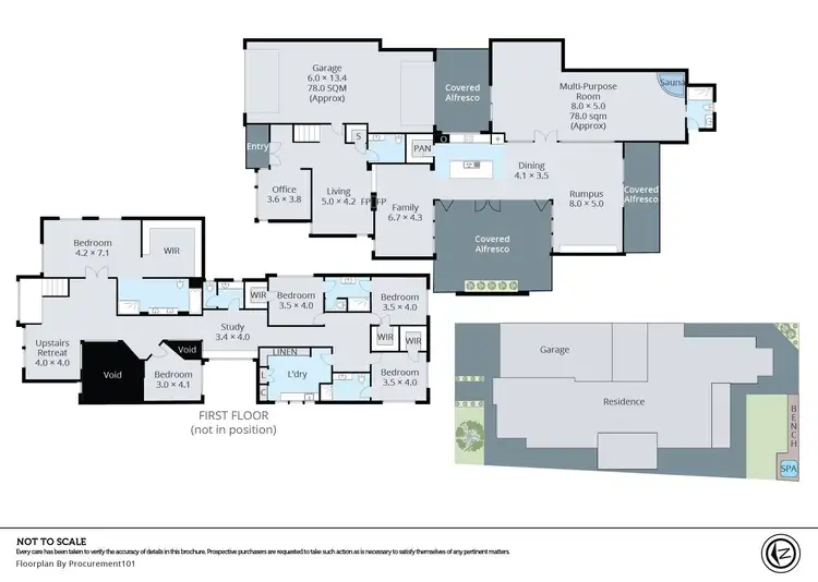 Floorplan of Homely house listing, 36 Albert Park Way, Keysborough VIC 3173