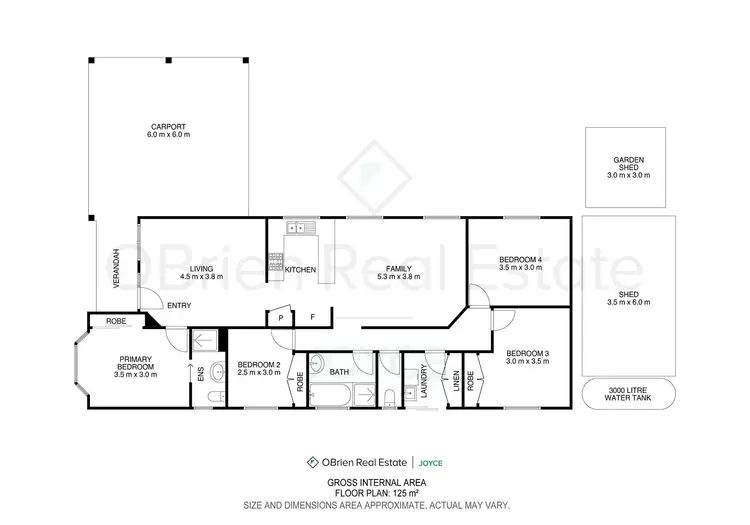 Floorplan of Homely house listing, 11 Monash Drive, Wangaratta VIC 3677