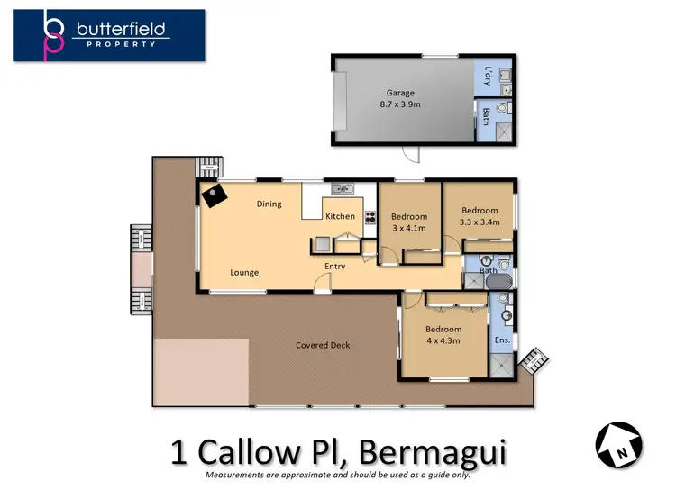Floorplan of Homely house listing, 1 Callow Place, Bermagui NSW 2546