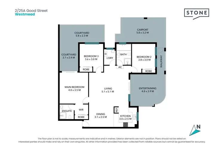 Floorplan of Homely apartment listing, 2/25a Good Street, Westmead NSW 2145