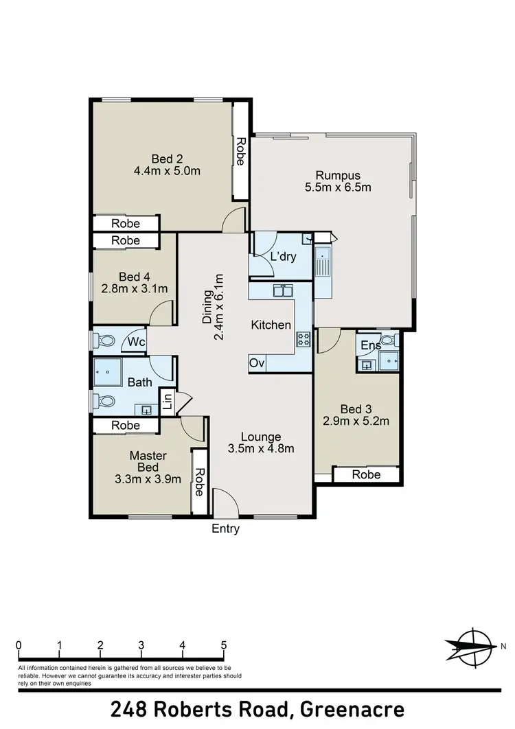 Floorplan of Homely house listing, 248 Roberts Road, Greenacre NSW 2190