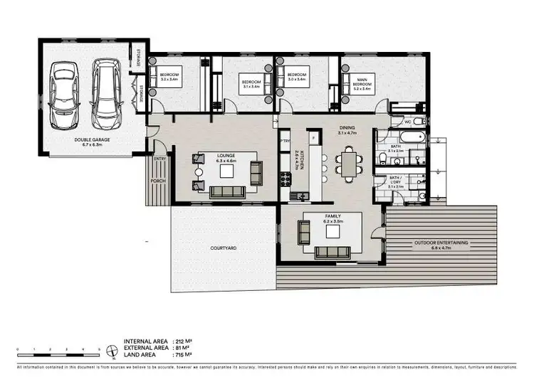 Floorplan of Homely house listing, 191 Matron Porter Drive, Narrawallee NSW 2539