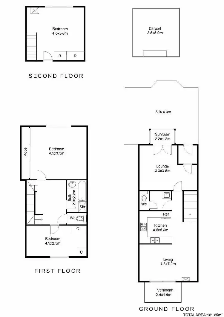 Floorplan of Homely house listing, 25 Henley Beach Road, Mile End SA 5031