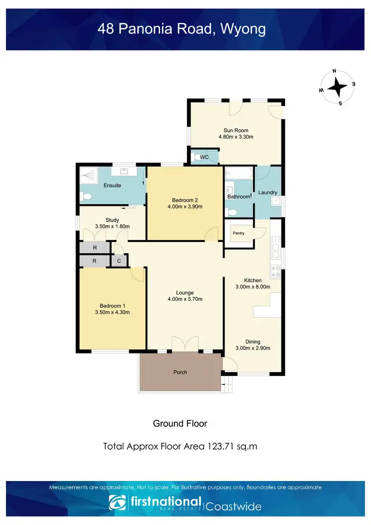 Floorplan of Homely house listing, 48 Panonia Road, Wyong NSW 2259