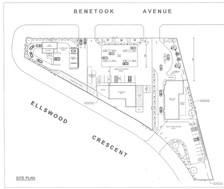 Floorplan of Homely land listing, 330-344 Benetook Avenue, Mildura VIC 3500