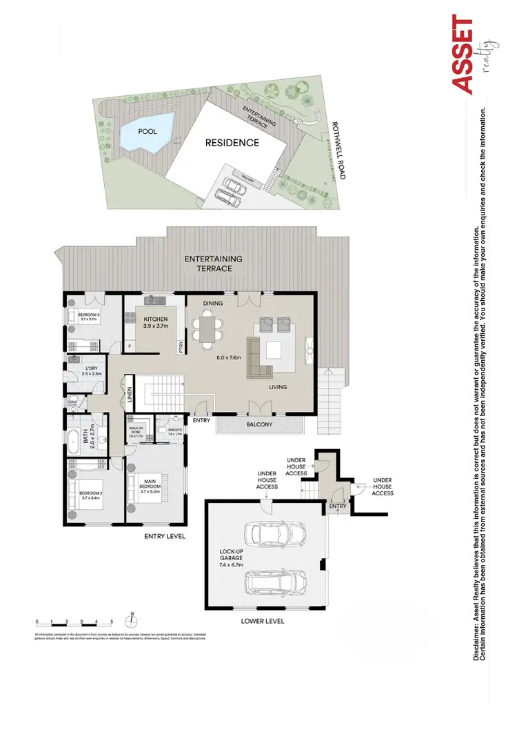 Floorplan of Homely house listing, 16 Rothwell Road, Turramurra NSW 2074