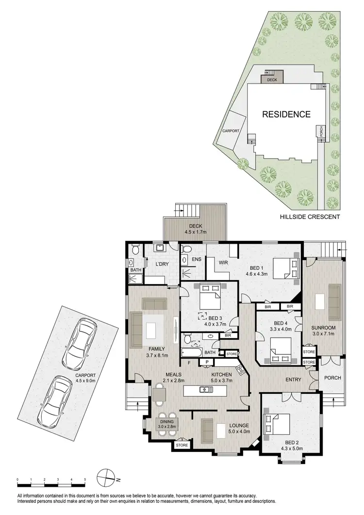 Floorplan of Homely house listing, 2 Hillside Crescent, Epping NSW 2121