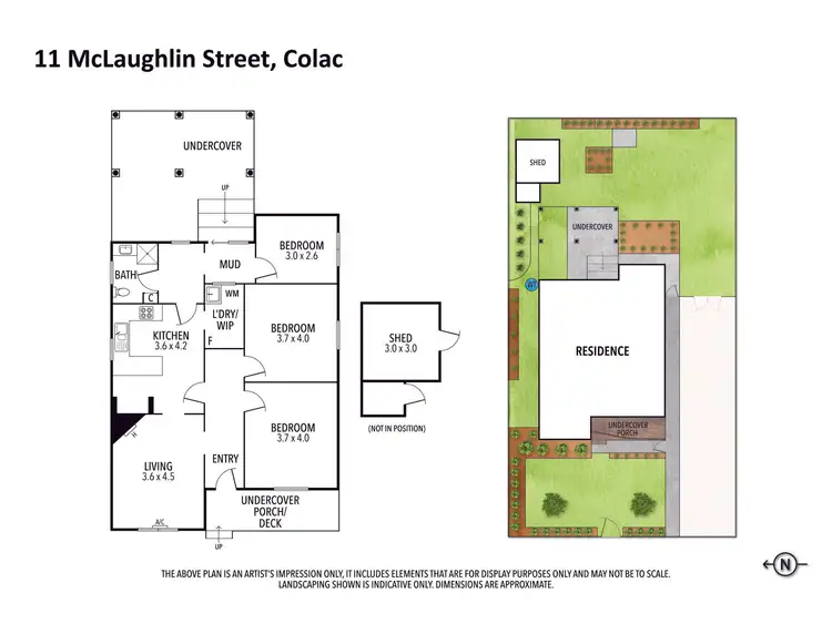 Floorplan of Homely house listing, 11 McLaughlin Street, Colac VIC 3250