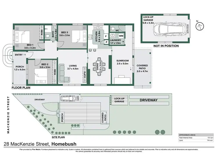 Floorplan of Homely house listing, 28 MacKenzie Street, Homebush NSW 2140