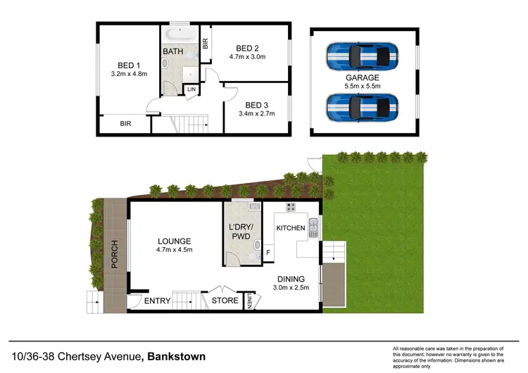 Floorplan of Homely townhouse listing, 10/36-38 Chertsey Avenue, Bankstown NSW 2200