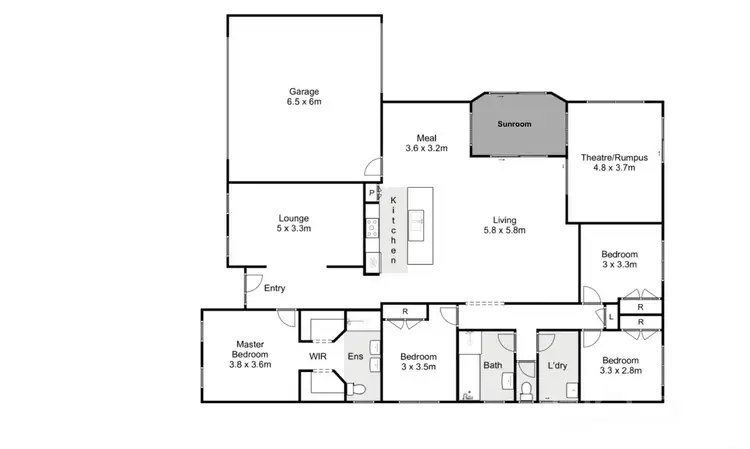 Floorplan of Homely house listing, 21 Desert Gum Way, Brookfield VIC 3338
