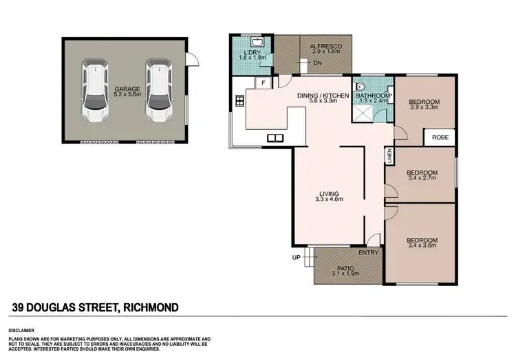 Floorplan of Homely house listing, 39 Douglas Street, Richmond NSW 2753