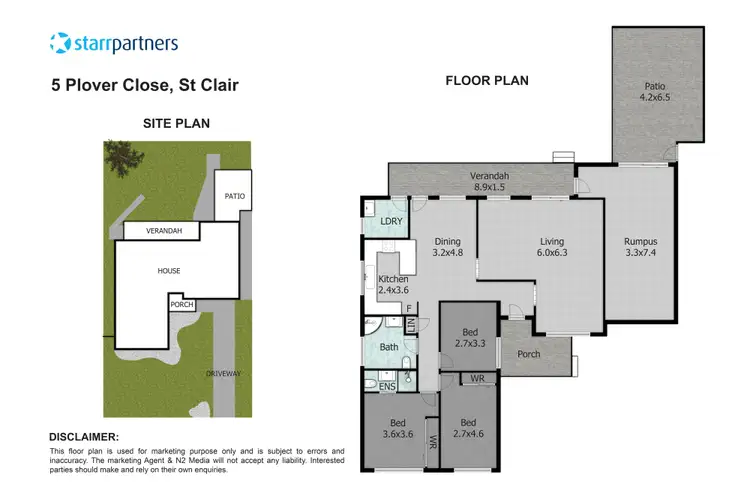 Floorplan of Homely house listing, 5 Plover Close, St Clair NSW 2759