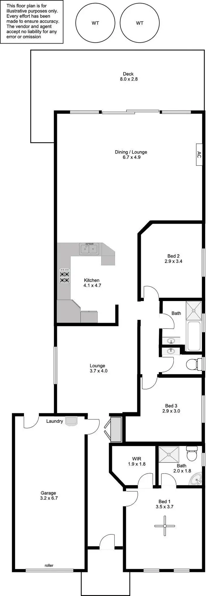 Floorplan of Homely house listing, 50 Cronin Avenue, Port Lincoln SA 5606