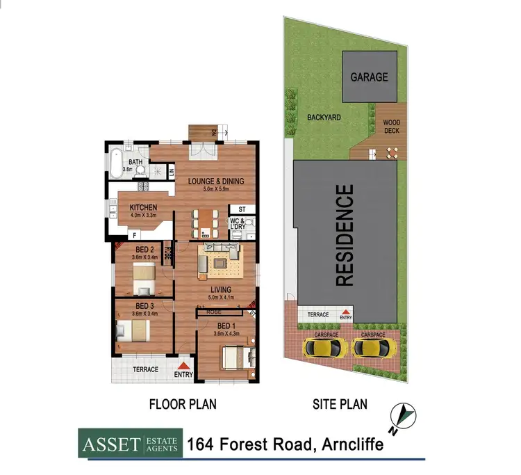 Floorplan of Homely house listing, 164 Forest Road, Arncliffe NSW 2205