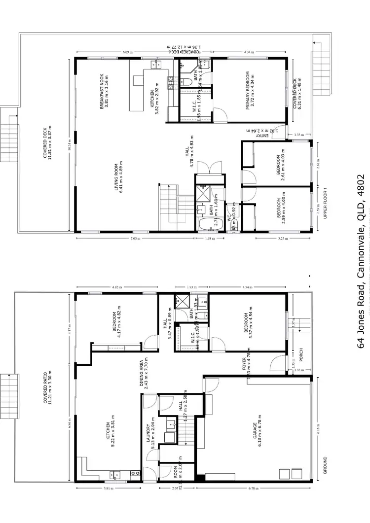 Floorplan of Homely house listing, 64 Jones Road, Cannonvale QLD 4802