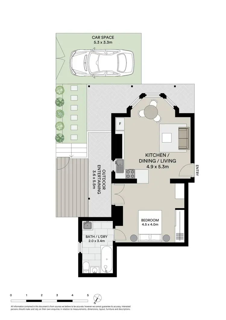 Floorplan of Homely apartment listing, 4/37 Railway Street, Kogarah NSW 2217