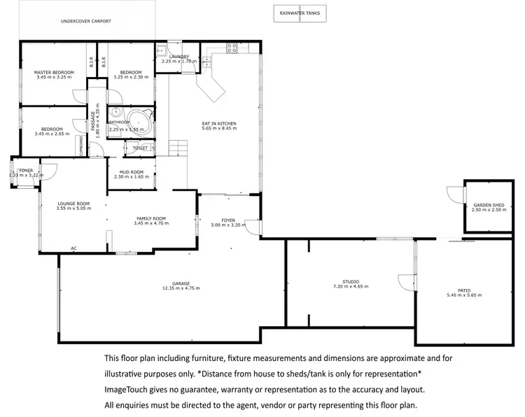 Floorplan of Homely house listing, 3 Fram Street, Port Lincoln SA 5606