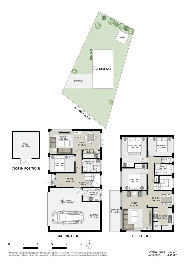 Floorplan of Homely house listing, 254 Del Monte Place, Copacabana NSW 2251