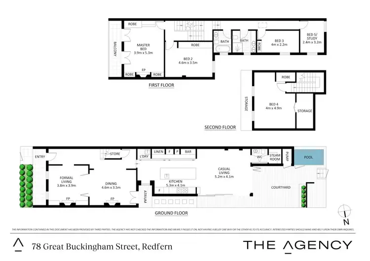 Floorplan of Homely house listing, 78 Great Buckingham Street, Redfern NSW 2016