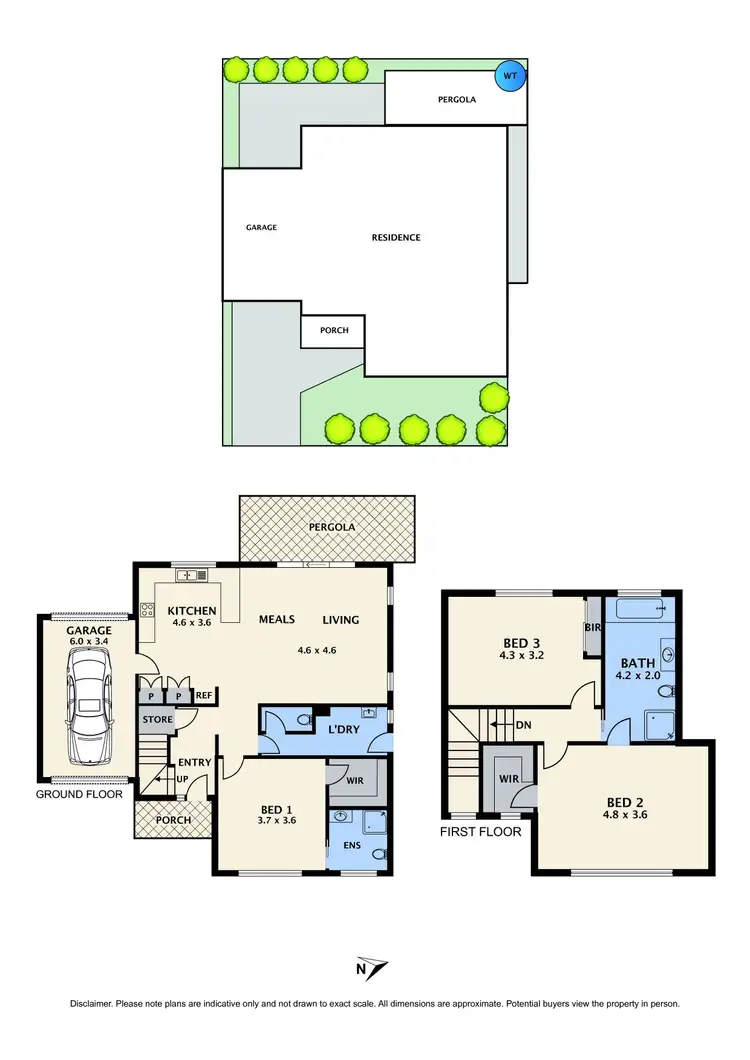 Floorplan of Homely house listing, 25 Clinnick Street, Reservoir VIC 3073