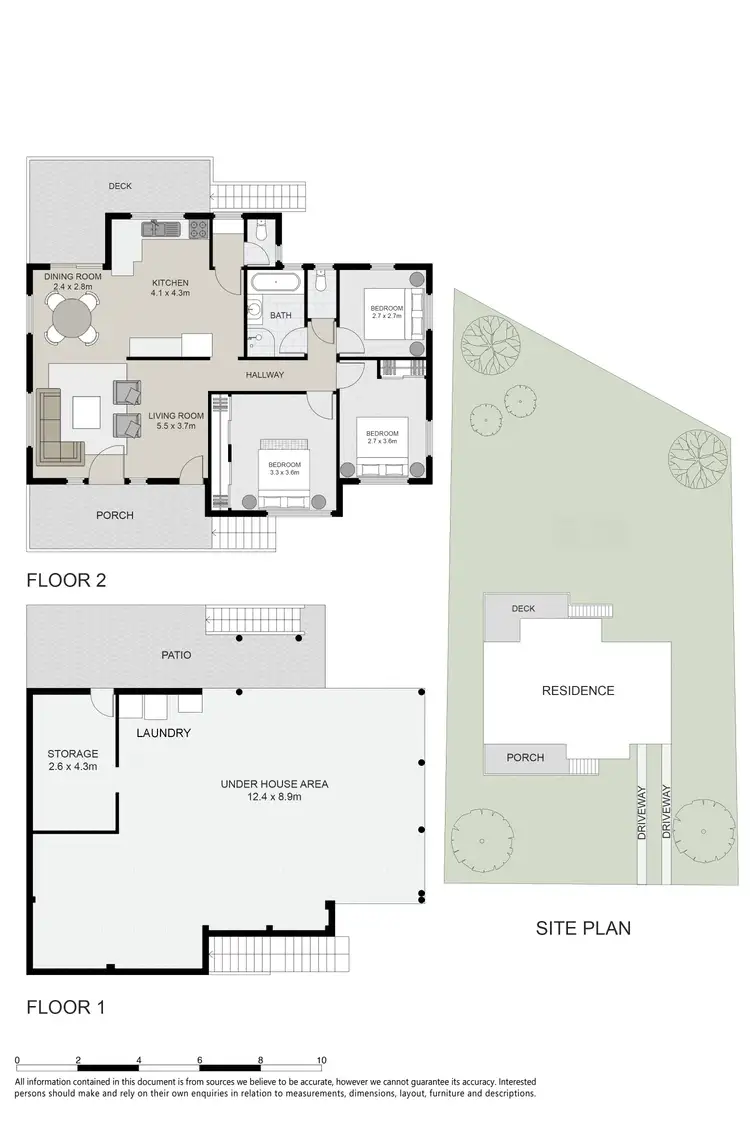 Floorplan of Homely house listing, 14 Bradford Street, West Rockhampton QLD 4700