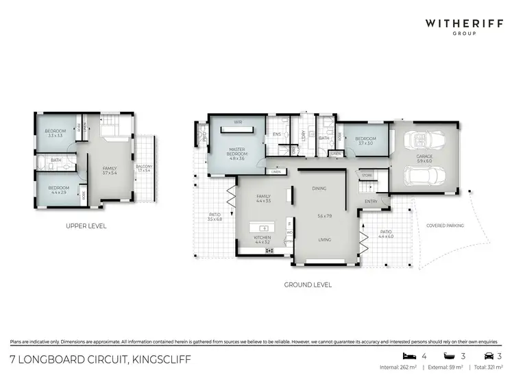 Floorplan of Homely house listing, 7 Longboard Circuit, Kingscliff NSW 2487