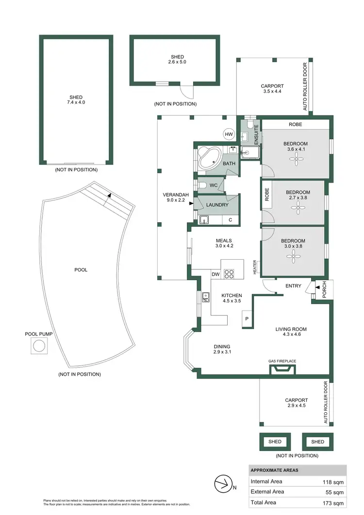 Floorplan of Homely house listing, 20 Emerald Road, Morphett Vale SA 5162