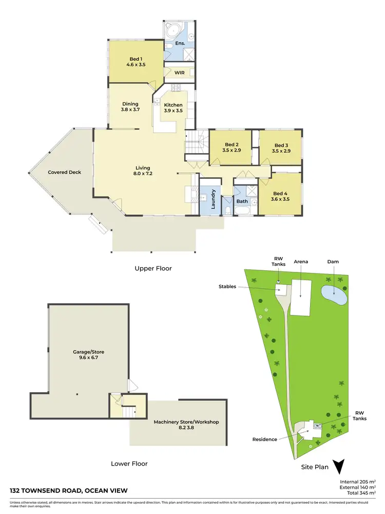 Floorplan of Homely house listing, 132 Townsend Road, Ocean View QLD 4521