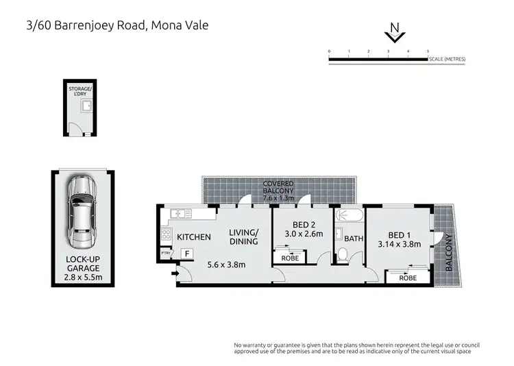 Floorplan of Homely apartment listing, 3/60 Barrenjoey Road, Mona Vale NSW 2103