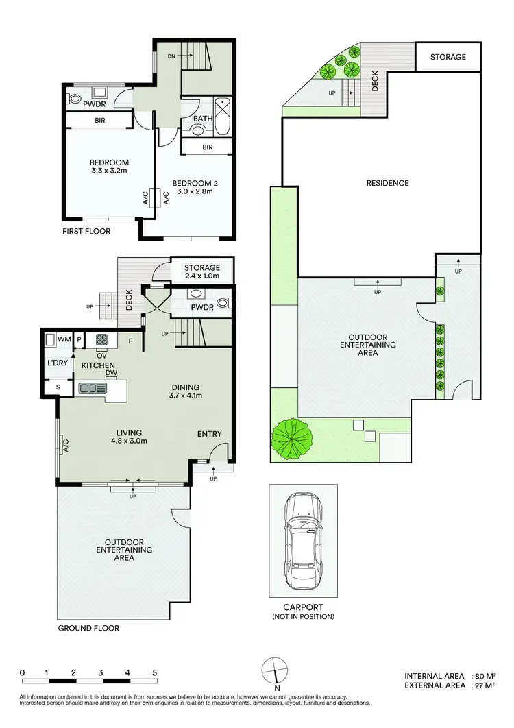 Floorplan of Homely townhouse listing, 2/770A Whitehorse Road, Mont Albert VIC 3127