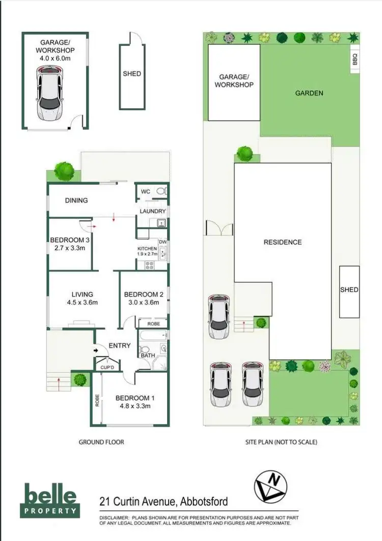 Floorplan of Homely house listing, 21 Curtin Avenue, Abbotsford NSW 2046