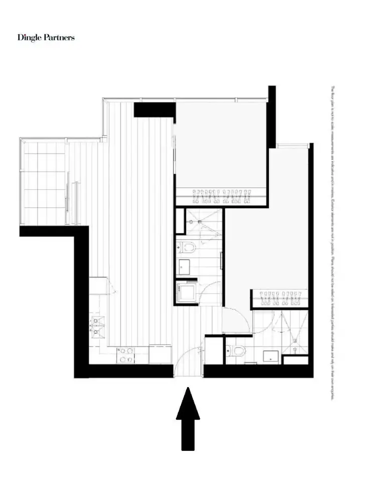 Floorplan of Homely apartment listing, 1103/245 City Road, Southbank VIC 3006
