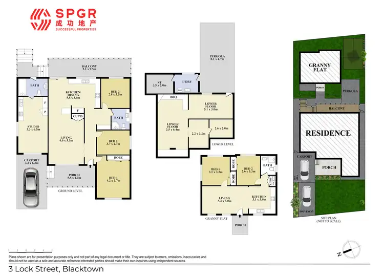 Floorplan of Homely house listing, 3 Lock Street, Blacktown NSW 2148