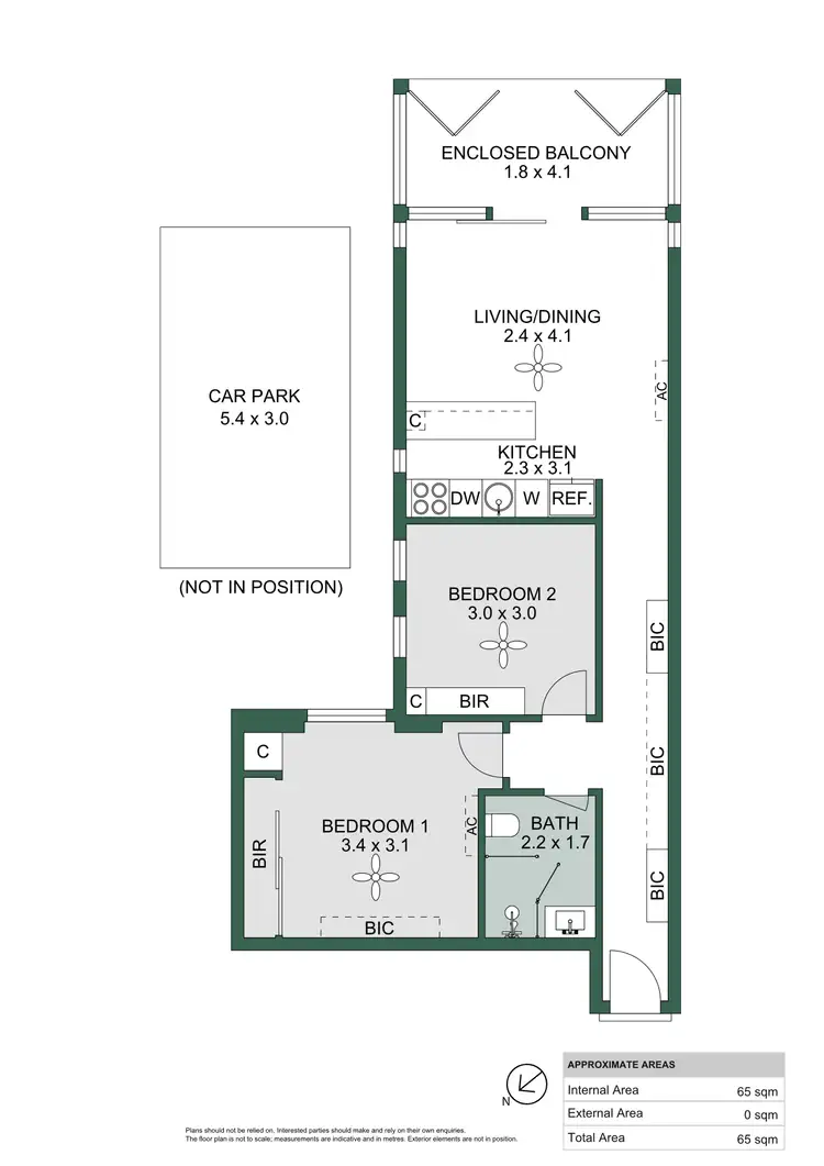 Floorplan of Homely apartment listing, 1205/10 Balfours Way, Adelaide SA 5000