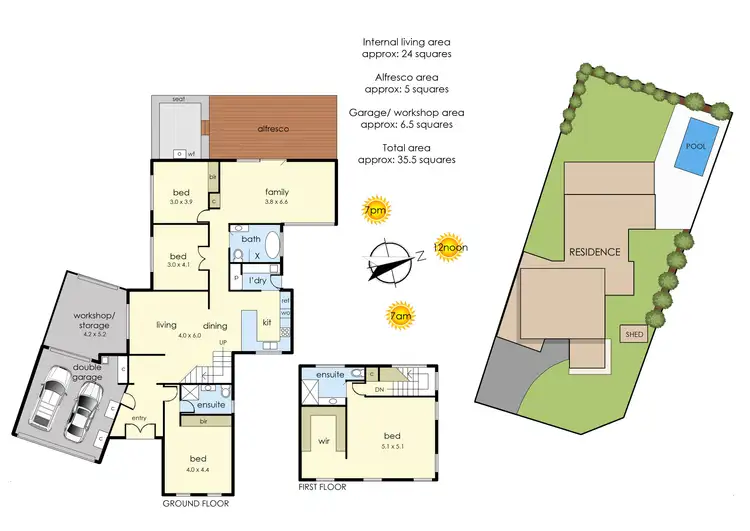 Floorplan of Homely house listing, 2 Amberley Crescent, Frankston South VIC 3199