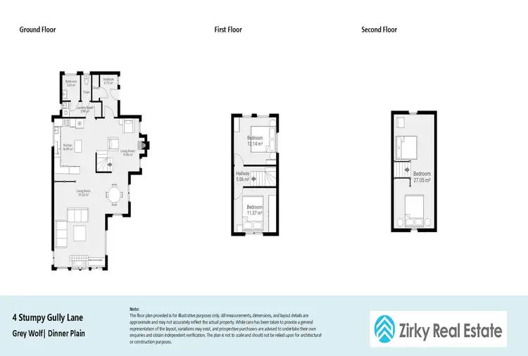 Floorplan of Homely house listing, 4 Stumpy Gully Lane, Dinner Plain VIC 3898