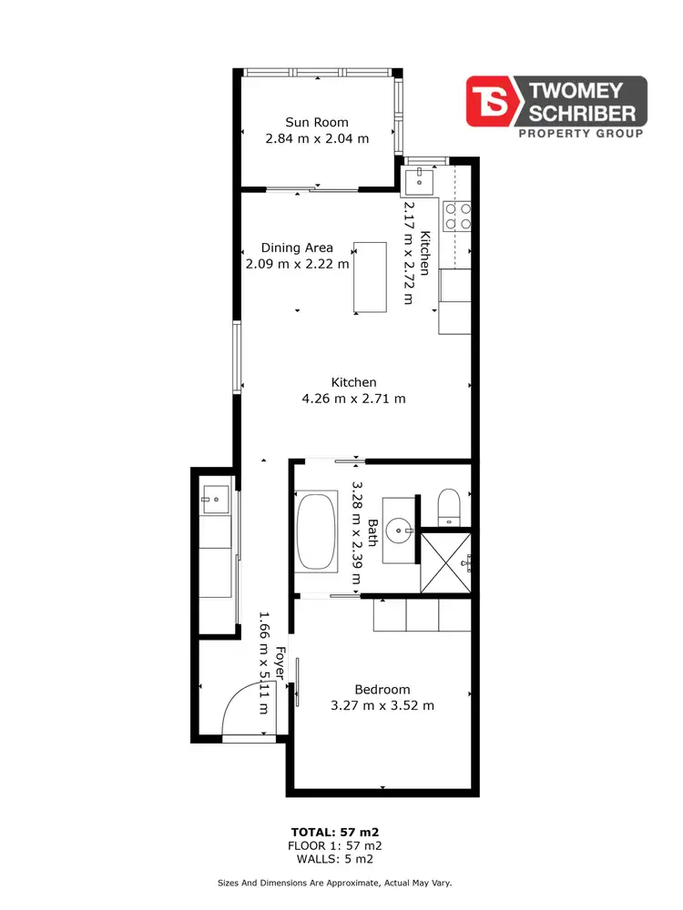 Floorplan of Homely apartment listing, 29/199-201 Lake Street, Cairns North QLD 4870