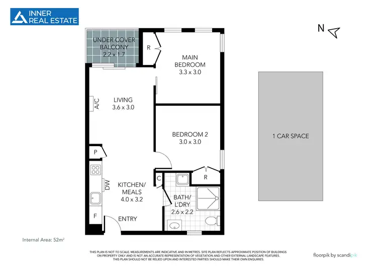 Floorplan of Homely apartment listing, 110/525 Rathdowne Street, Carlton VIC 3053