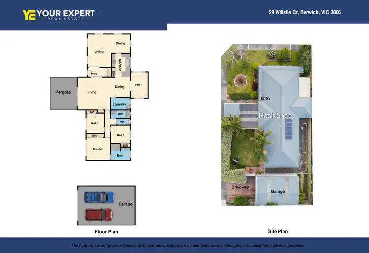 Floorplan of Homely house listing, 29 Willslie Crescent, Berwick VIC 3806